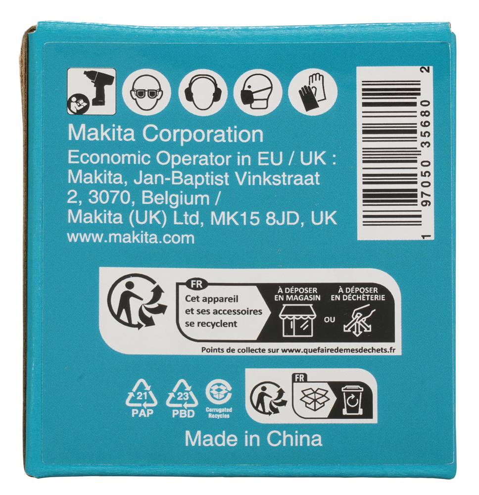 Makita Schlagnuss 1" • Vierkant • 46 x 72 mm