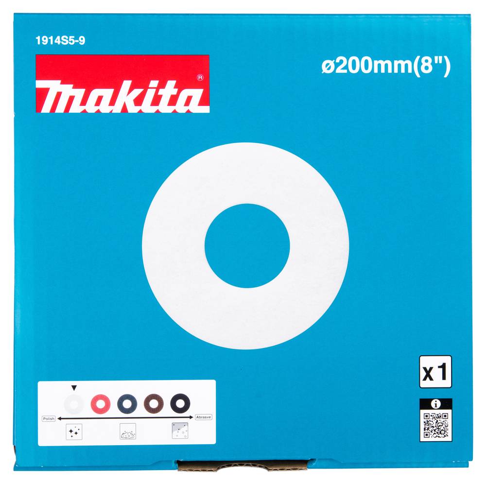 Makita Polierpad 200 mm 200 mm • rund