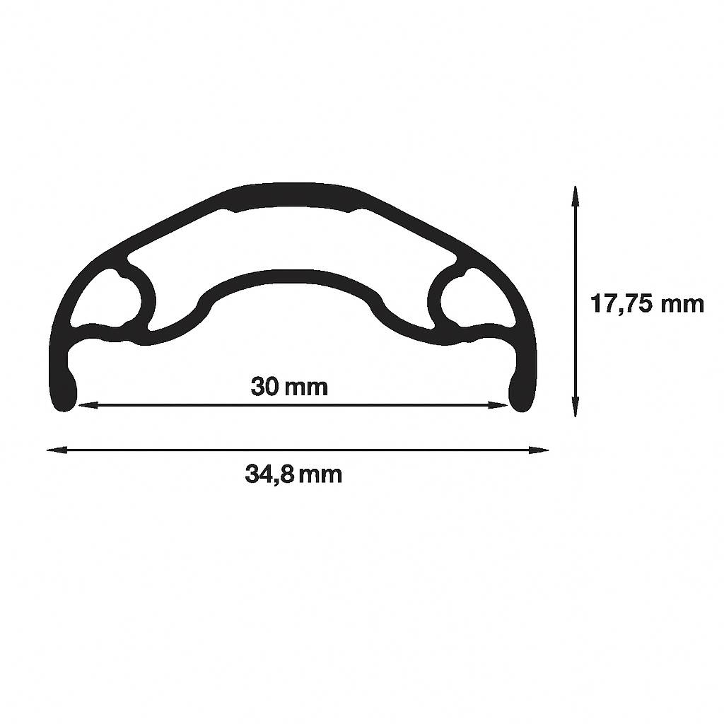 REDONDO 27,5 Zoll Vorderrad DH-3D37 Nabendynamo Laufrad WTB Felge Disc