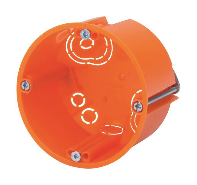 f-tronic HW Gerätedose d68mm t=47mm E115 7350163 (Inhalt 25 Stück) Install.Baumaterial Inst.Dosen