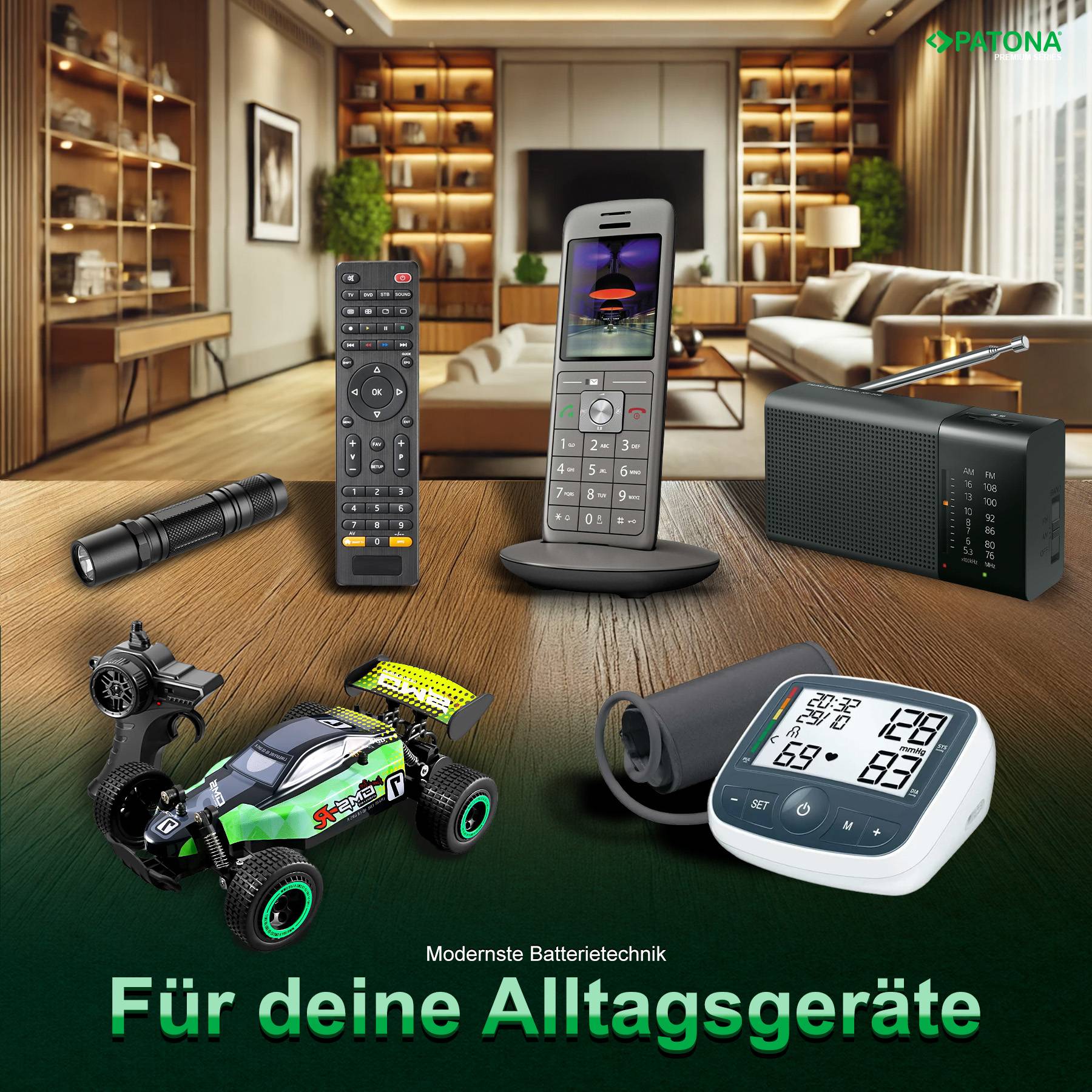 Kopie von PATONA Premium 20x AA Batterien (2x10er) Pack 1,5V Alkaline #1