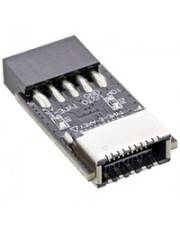 InLine USB 2.0 zu 3.2 Typ-E Key-A Adapter intern Digital/Daten