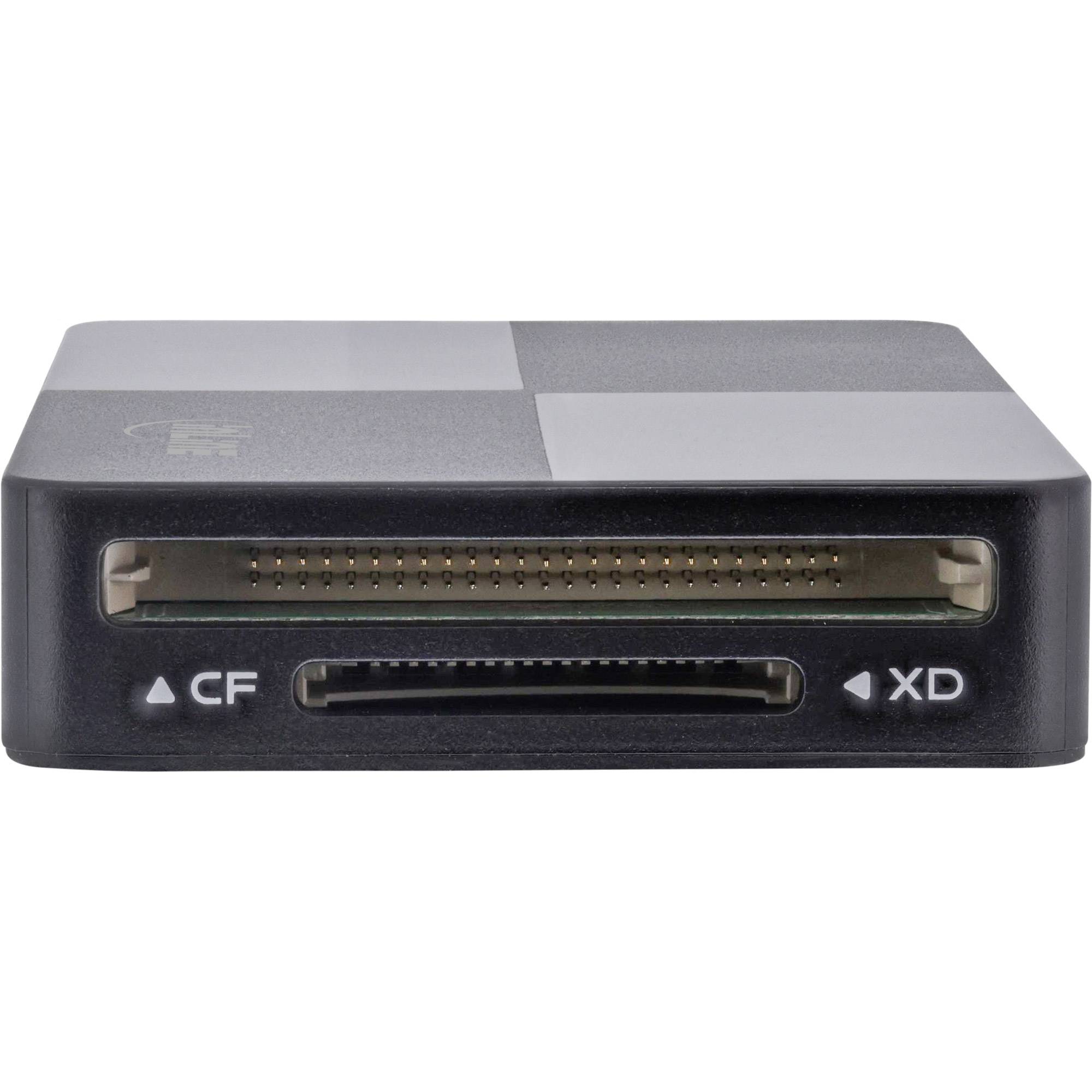 InLine USB 3.2 Multi Cardreader Hub - SD/TF/MS/XD/CF - 3-Port USB-A - DualxD) -