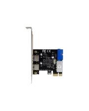InLine Schnittstellenkarte 4x USB 3.2 Gen.1 2+2 PCIe low profile Slotblech Diese InLine® USB-Schnittstellenkarte unterstützt eine Datenübertragungs