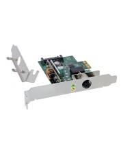 InLine Gigabit Netzwerkkarte M12 x-kodiert PCIe x1 2.1 PoE+ Robuste Schnittstelle für industrielle und professionelle Netzwerkanwendungen Hohe