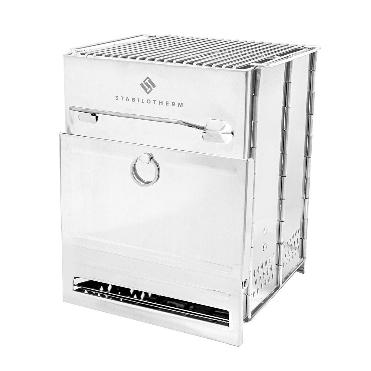 Stabilotherm Wood Stove Tower 2 Grillkamin - Silber