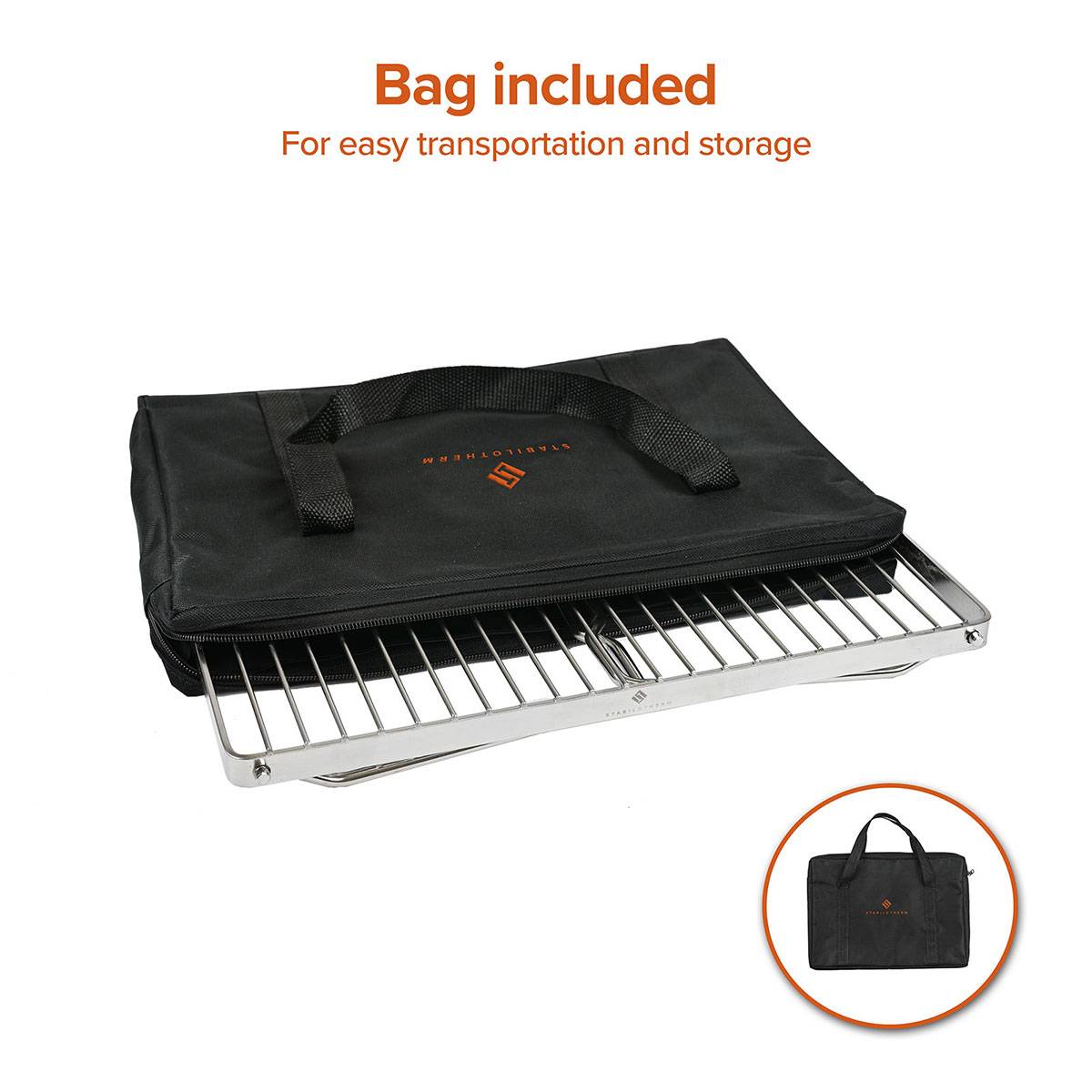 Stabilotherm BBQ Grid Grillrost Medium - Silber