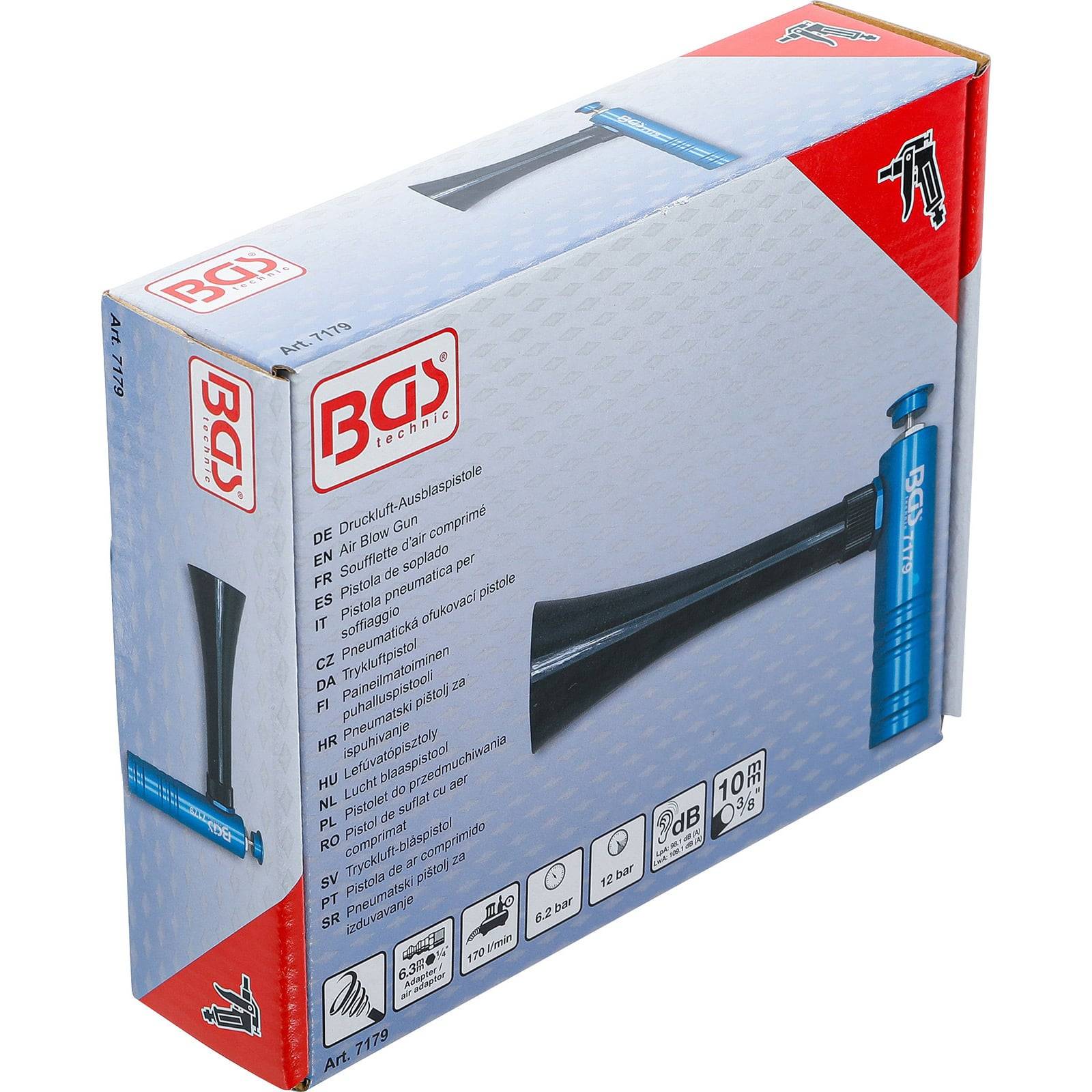 BGS Turbo-Druckluft-Ausblaspistole - 7179