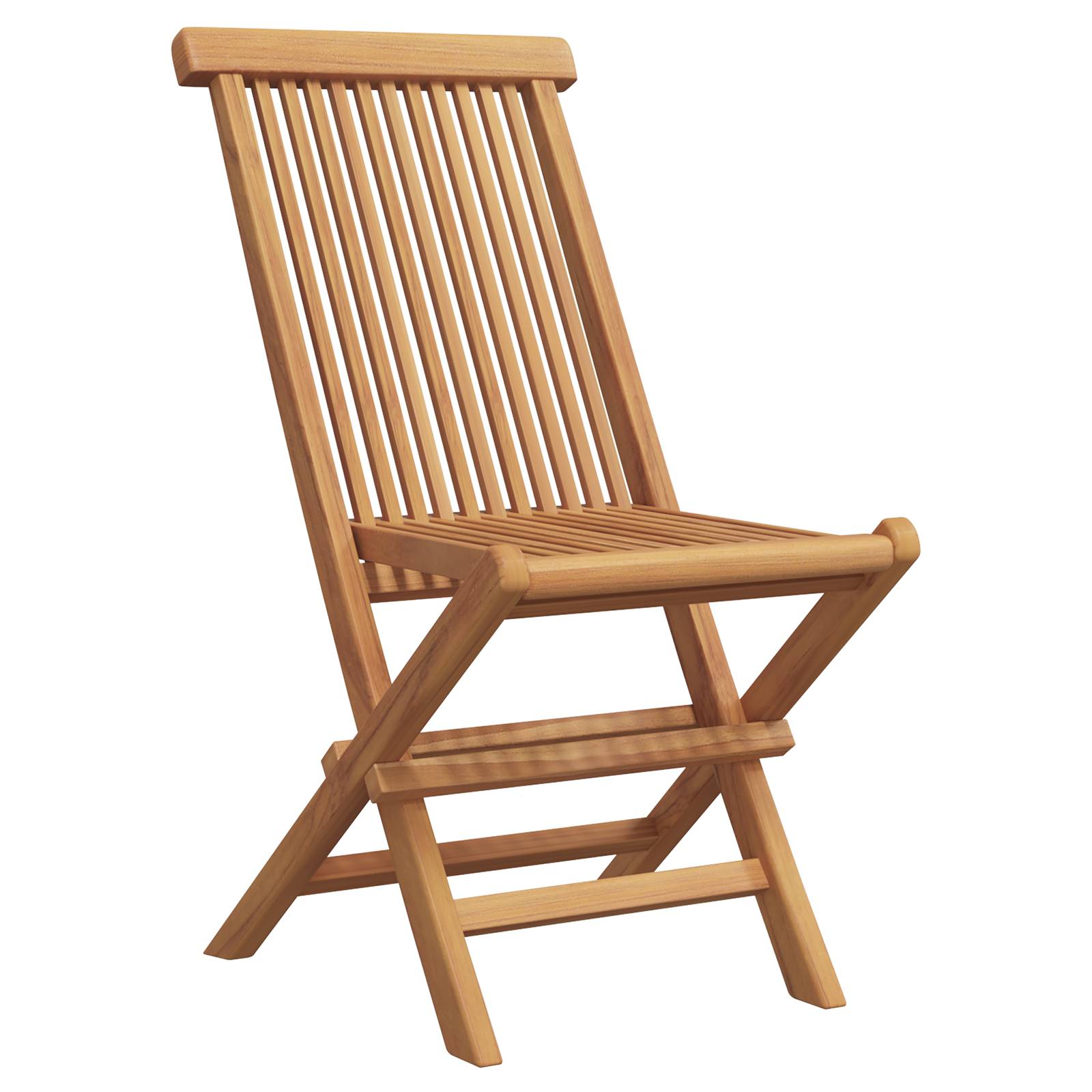vidaXL 5-teiliges Garten Esszimmer Set aus massivem Teakholz