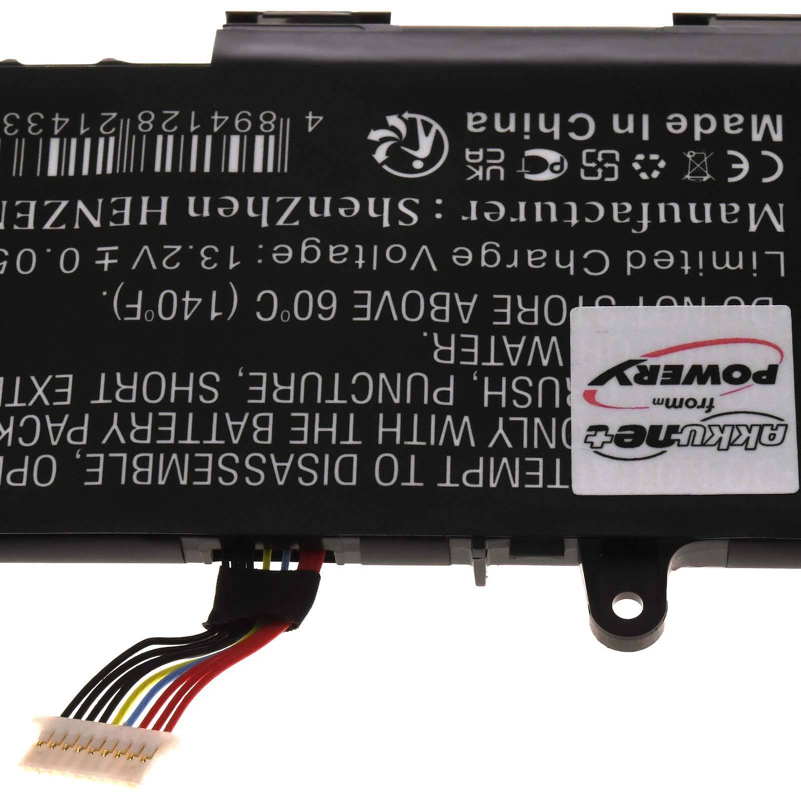 Powery Akku kompatibel mit HP Typ TPN-DB0D, 11,55V, Li-Polymer