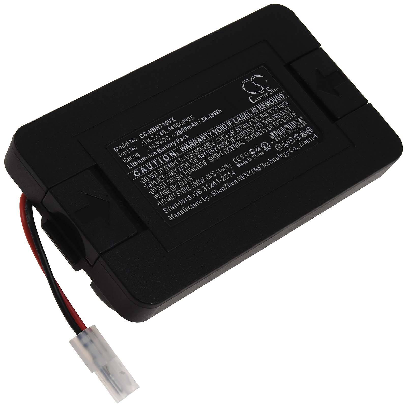 Powery Akku kompatibel mit Hoover Typ B003, 14,8V, Li-Ion