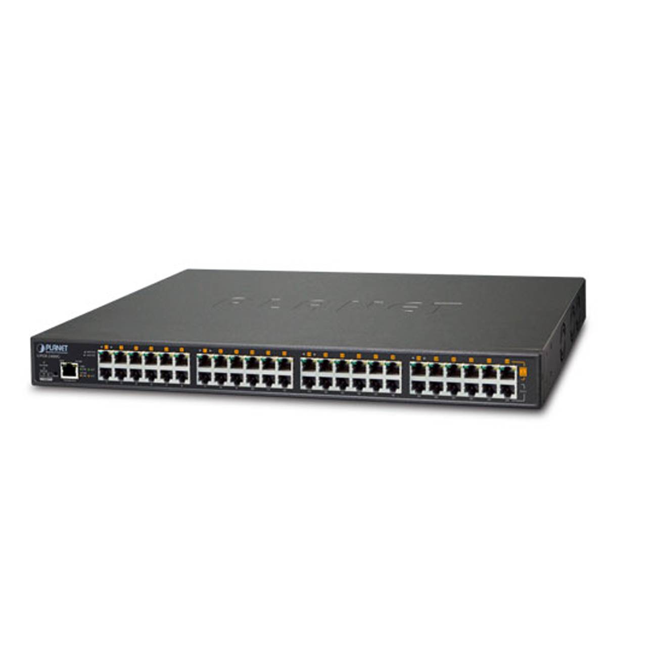 PLANET 24-Port Gigabit 60W Ultra PoE Managed Injector Hub Multimedia-Technik Switch Zubehör