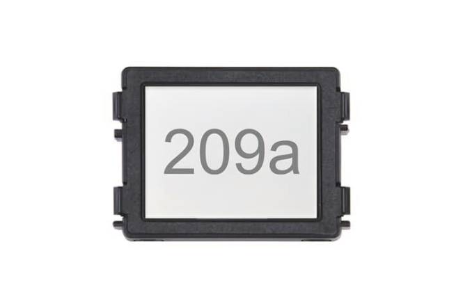 BJ Infomodul 51381DN-03 Install.Baumaterial Hauskomm/Batt/Sicher Türkommunikation