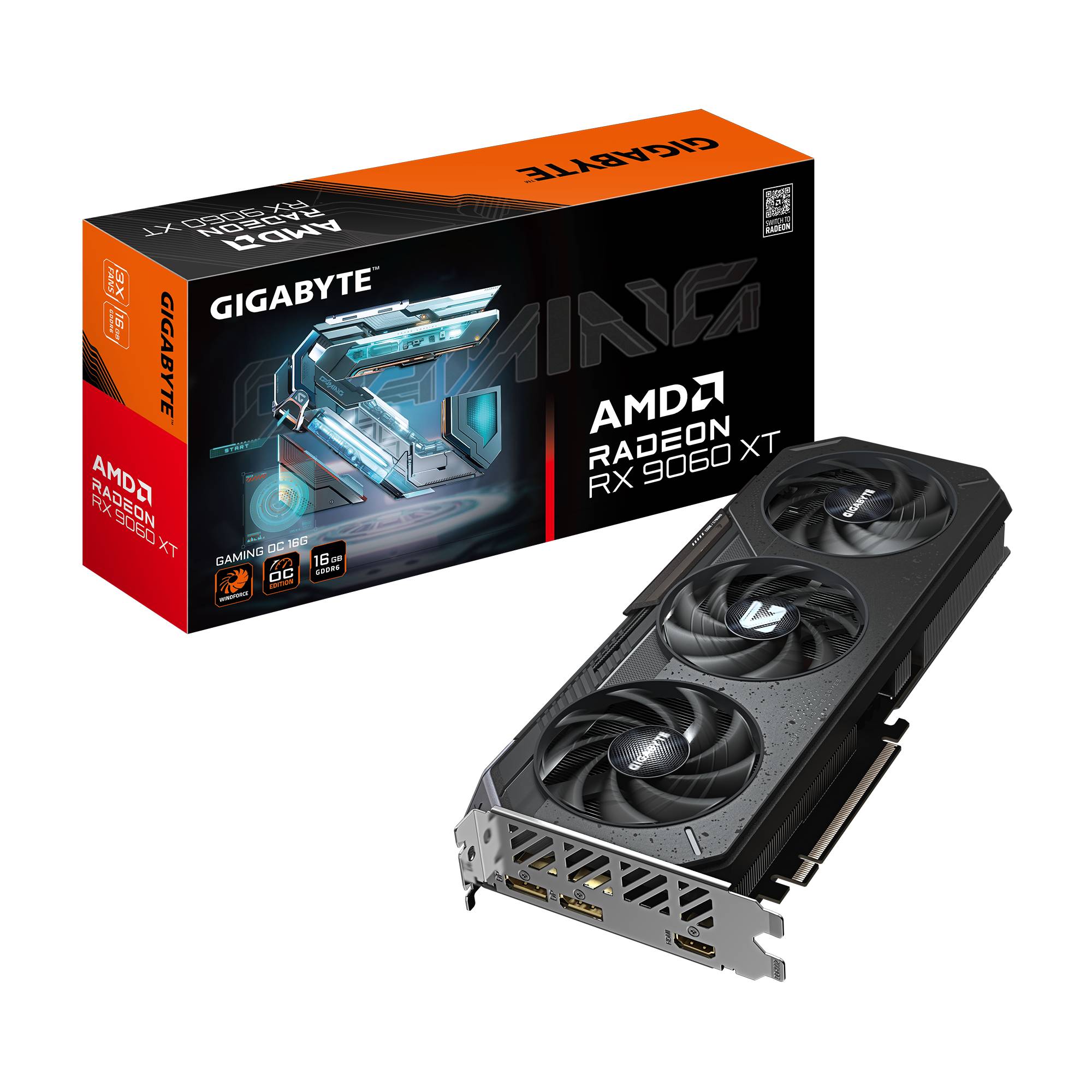 Gigabyte Radeon RX 9060 XT GAMING OC 16G - Grafikkarten