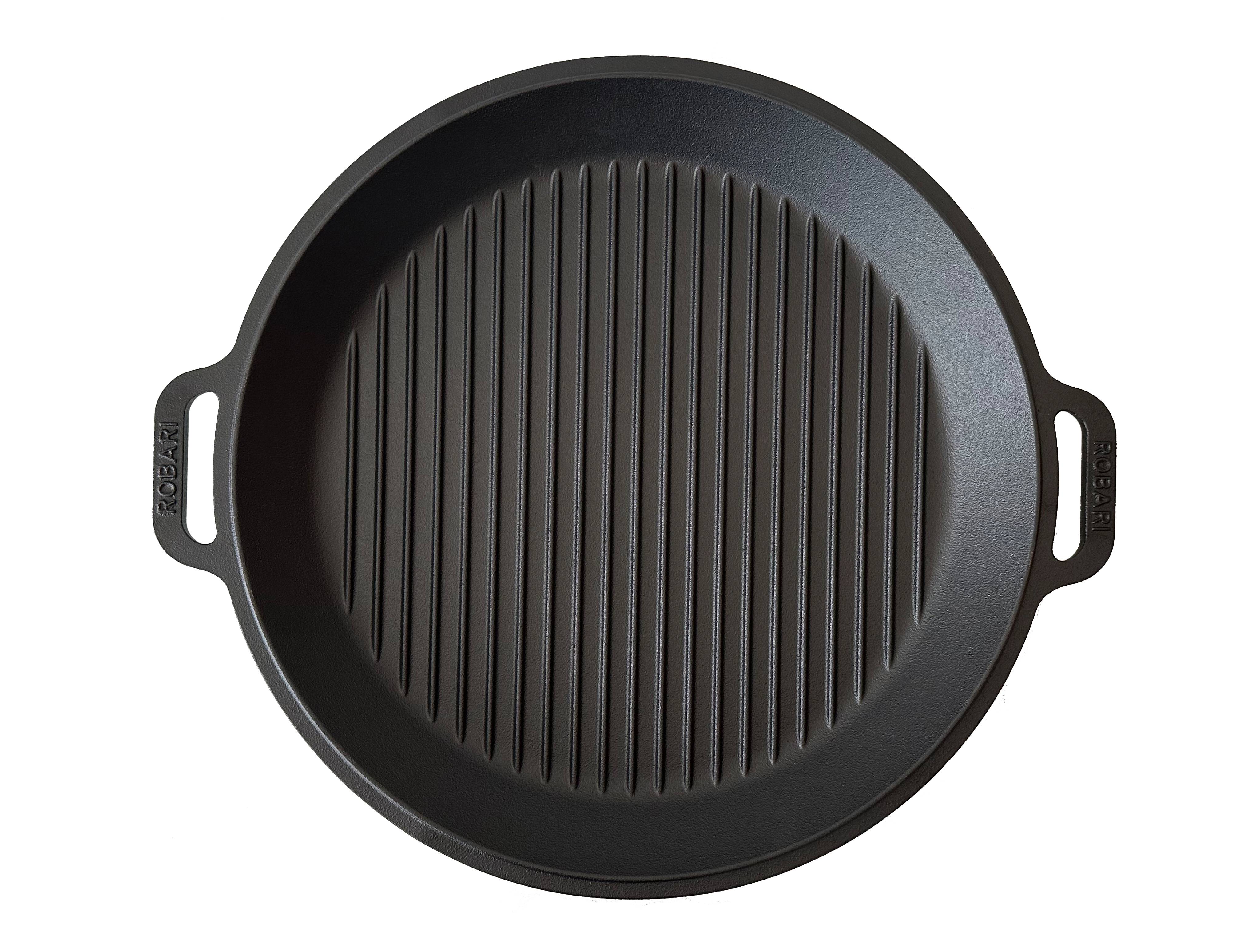 Utschak Set Asamat mit Kazan 15 Liter Gusseisen Grilldeckel Schöpflöffel