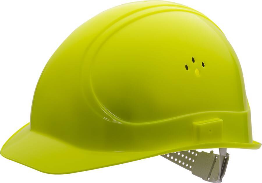 Schutzhelm INAP-Master 11401026 Farbe neongelb (RAL1026) Ausführung 6-Punkt-Gurtband-Innenausstattung