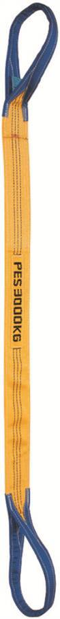 Hebebänder 941049302 Farbe grau Tragfähigkeit 4000 kg Gurtbreite 120 mm Nutzlänge 4 m