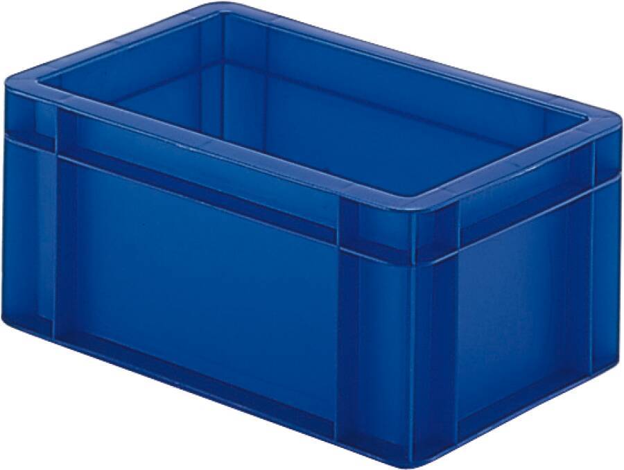 Transport- und Stapelbehälter mit Außenmaß B x L 200 x 300 / 300 x 400 mm 932118017 Farbe grau Ausführung Boden und Wänd