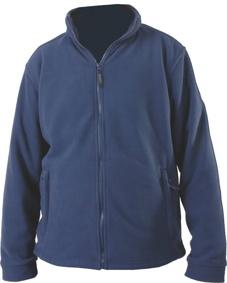Fleecejacke Classic 7357028XXL Größe XXL Farbe navy Ausführung ohne Stick