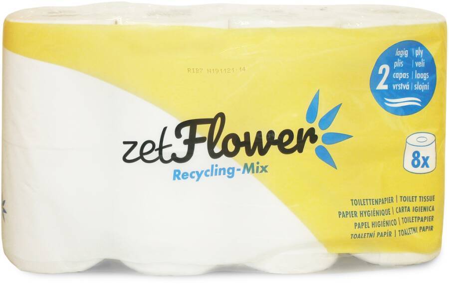 Toilettenpapier 89840 Farbe weiß Ausführung 2-lagig Blattanzahl 250 Stk