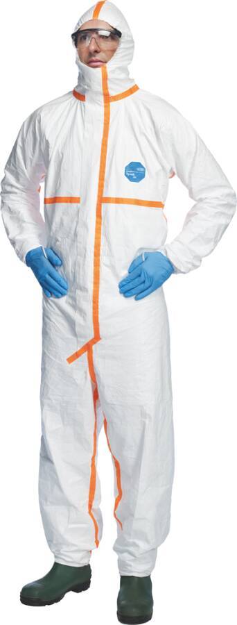 Tyvek® 800J D15441654 Größe S Farbe weiß Ausführung ohne Füßlinge