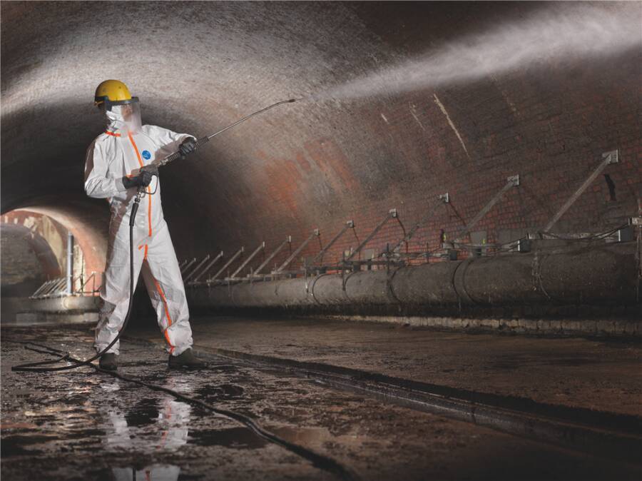Tyvek® 800J D15441676 Größe L Farbe weiß Ausführung ohne Füßlinge