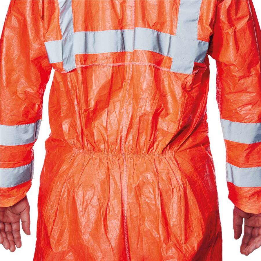 Tyvek® 500 HV D15522184 Größe XXL Farbe warnorange Ausführung ohne Füßlinge