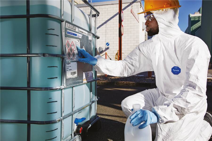 Tyvek® 500 Xpert D15359276 Größe XXL Farbe weiß Ausführung ohne Füßlinge Lieferumfang Eco-Pack