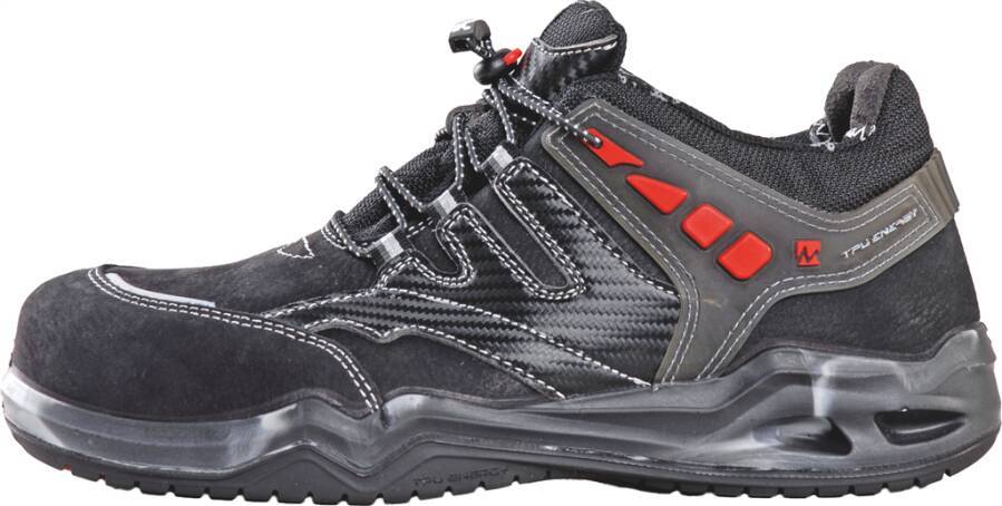 Sicherheitshalbschuh S3 Black Energy 49903-40 Größe 40 Farbe schwarz Typ Halbschuh Modell Black Energy Flex Schutzklas