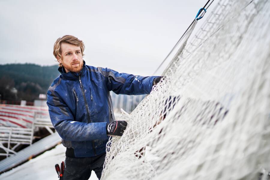 Pilotenjacke 13675229-9799-L Größe L Farbe anthrazit / schwarz