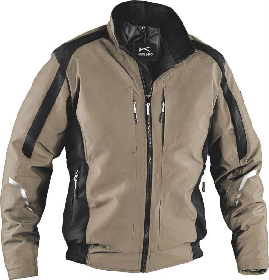 Pilotenjacke 13675229-2599-3XL Größe XXXL Farbe sandbraun / schwarz