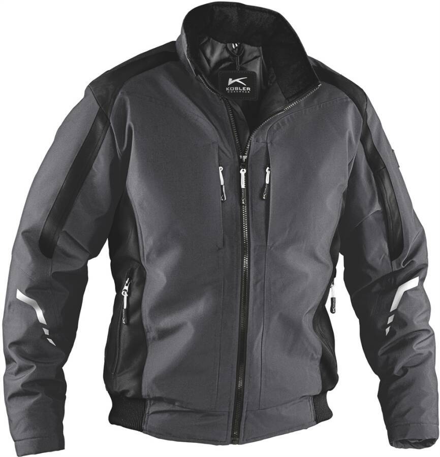 Pilotenjacke 13675229-9799-L Größe L Farbe anthrazit / schwarz