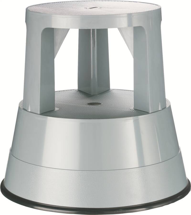 Rolltritte, Kunststoff und Metall 895-15 Farbe blau Ausführung Metall Höhe 430 mm