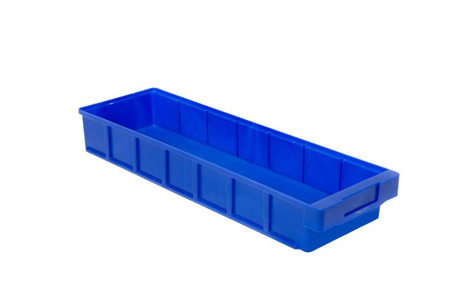 Regalboxen 932136605 Größe 5 Farbe blau Außenmaße (LxBxH) 400 x 152 x 83 mm VE 10