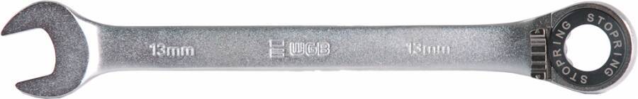 Ratschen-Ringmaulschlüssel umschaltbar 7823500153 SW 15 mm Länge 198 mm Ringhöhe 12 mm Ausführung mit Stoppring