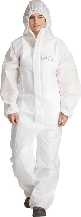 Schutzanzug ProSafe® 1 PS1-XL Größe XL Farbe weiß Ausführung ohne Füßlinge