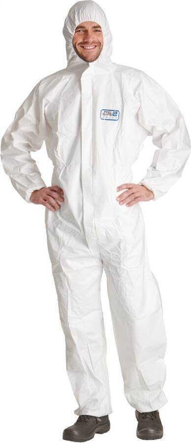 Schutzanzug ProSafe® 2 PS2-3XL Größe XXXL Farbe weiß Ausführung ohne Füßlinge