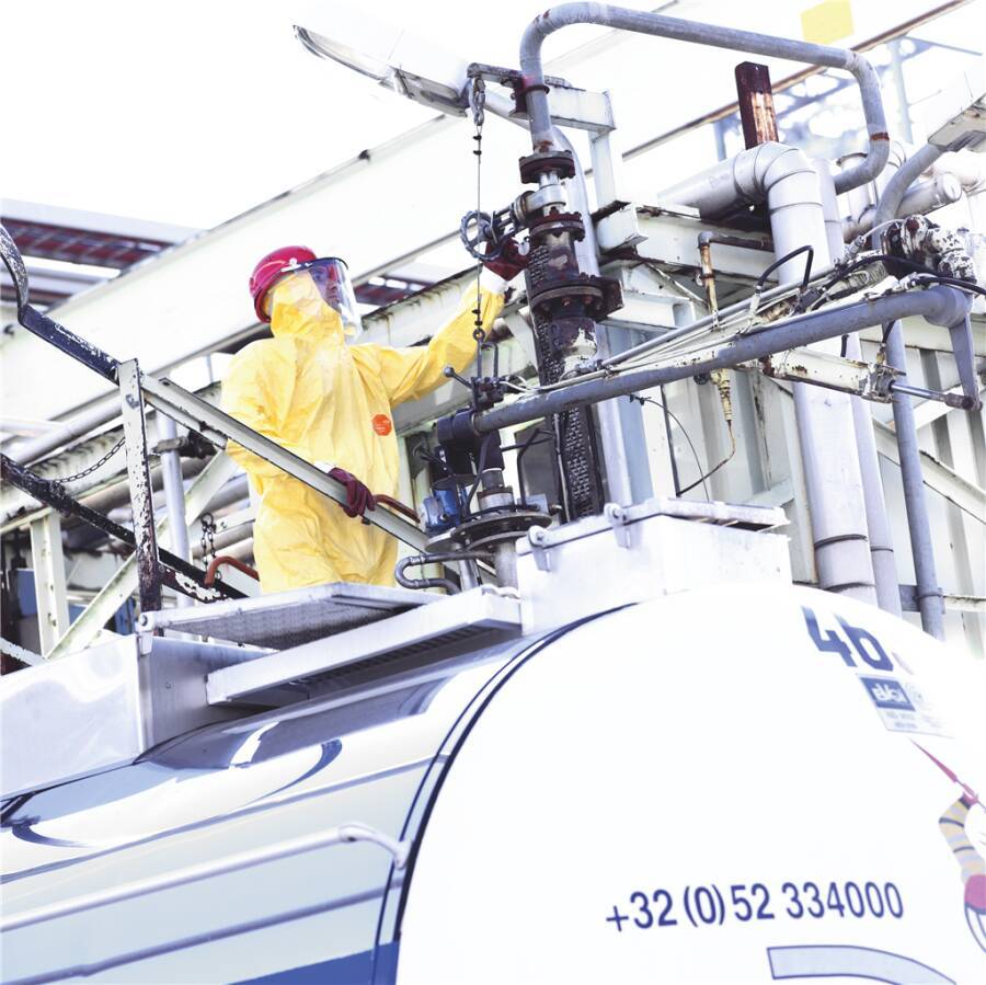 Tychem® 2000 C D13395560 Größe XXL Farbe gelb Ausführung ohne Füßlinge