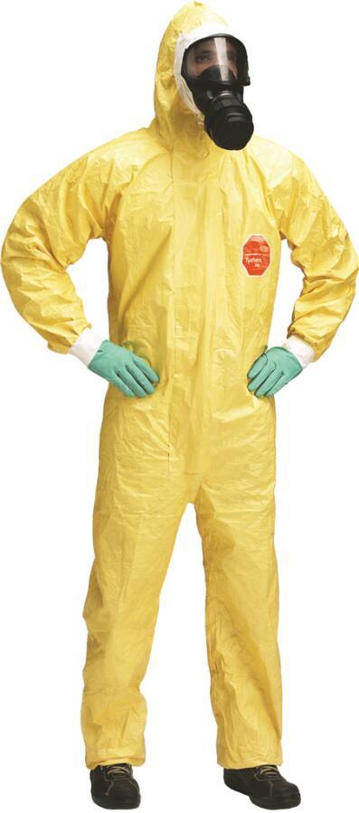 Tychem® 2000 C D13395560 Größe XXL Farbe gelb Ausführung ohne Füßlinge