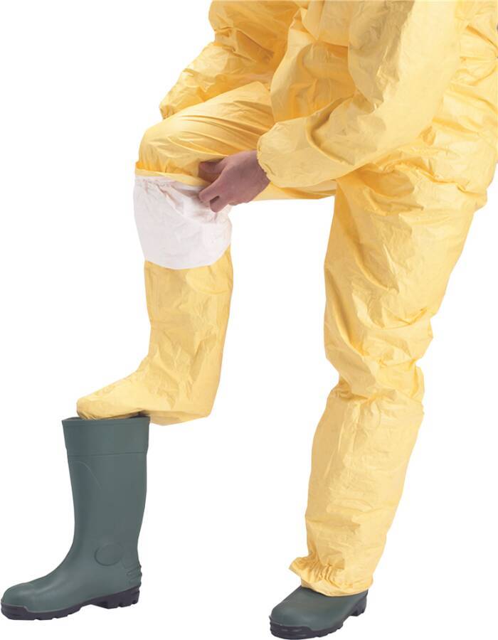Tychem® 2000 C D13495013 Größe XL Farbe gelb Ausführung mit Füßlingen