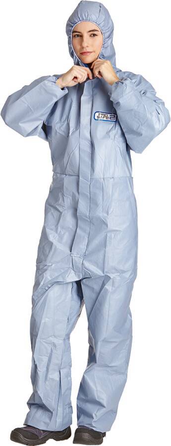 Schutzanzug ProSafe® 2 PS2B-3XL Größe XXXL Farbe blau Ausführung ohne Füßlinge