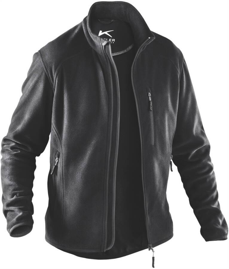Fleecejacke 12425369-99-M Größe M Farbe schwarz