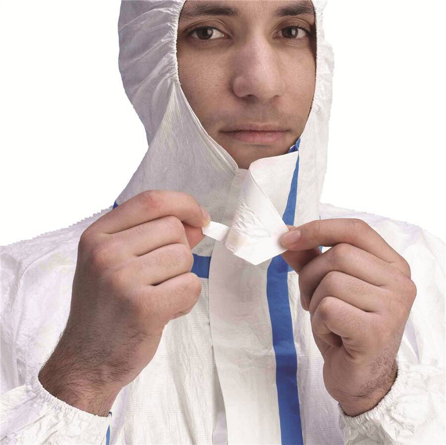 Tyvek® 600 Plus D13395299 Größe L Farbe weiß Ausführung ohne Füßlinge