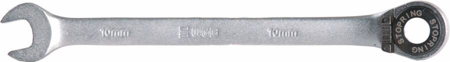 Ratschen-Ringmaulschlüssel umschaltbar 7823500103 SW 10 mm Länge 158 mm Ringhöhe 8 mm Ausführung mit Stoppring