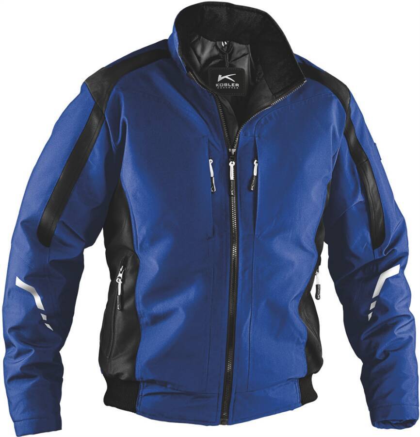 Pilotenjacke 13675229-4699-XL Größe XL Farbe kbl.-blau / schwarz