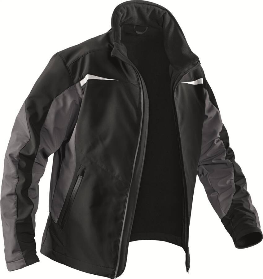 Softshelljacke 12417322-9997-L Größe L Farbe schwarz / anthrazit