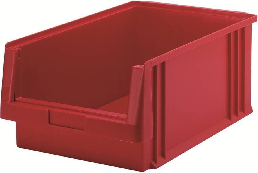 Lagersichtkästen Polypropylen 932113005 Größe 5 Farbe rot Außenmaße (LxBxH) 89 x 102 x 50 mm VE 50