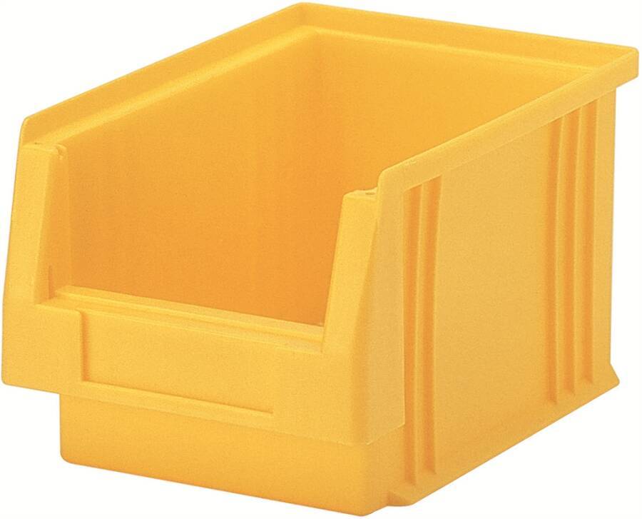 Lagersichtkästen Polypropylen 932113105 Größe 5 Farbe gelb Außenmaße (LxBxH) 89 x 102 x 50 mm VE 50