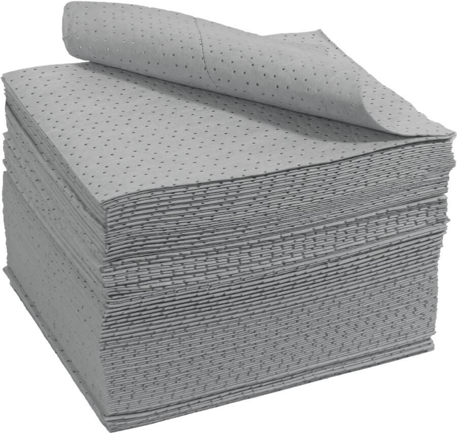 Sorbents-Tücher quer perforiert 8964303 Farbe grau Ausführung verstärkt, fusselfrei BxL 40 x 50 cm Inhalt 100 Stk Kapazi