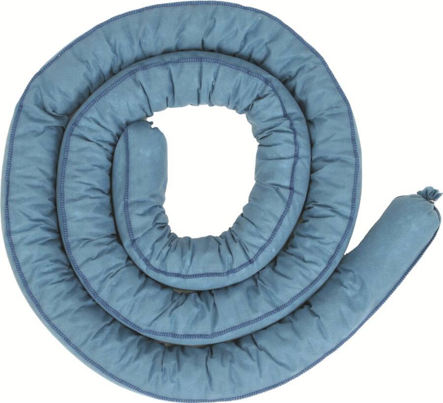 Sorbents-Schlängel PP-Hülle mit Flocken 8963711 Farbe blau Ø 7,5 cm Länge 3,00 m Kapazität 125 l Gewicht (VE) 8 kg Inhal